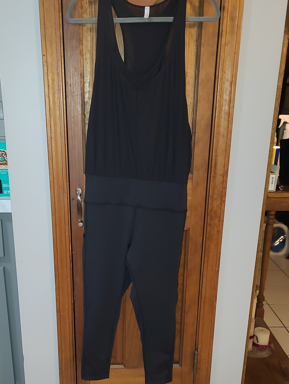Women's FREE PEOPLE black jumpsuit Size Large